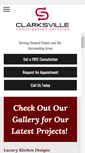 Mobile Screenshot of clarksvilleconstruction.net